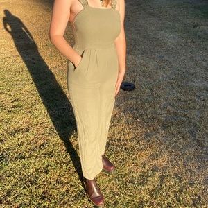 Olive Green Jumpsuit